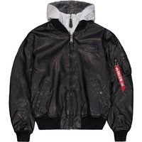 MA-1 Bomberjacke aus Kunstleder