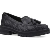 TOMS Cara Damen schwarze Mokassins