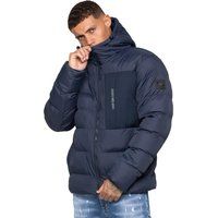 Herren Kapuzen-Pufferjacke