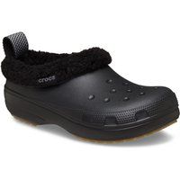 Crocs Classic Lined Shorty Thermoplastische Herren Hausschuhe Schwarz