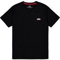 Klassisches Baumwoll T-Shirt mit Rundhalsausschnitt