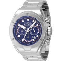 Herren-Chronographuhr aus Edelstahl