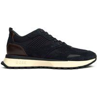 Moderner Laufschuh mit Wildleder