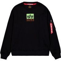 Alpha Industries Rundhals-Sweatshirt mit Logo