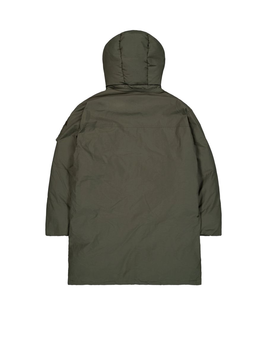Wattierter Parka mit Kapuze