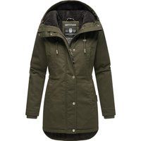 Winterparka mit Teddyfutter und Kapuze