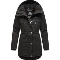 Winterparka mit Teddyfutter und Kapuze