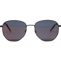 Hugo Boss - geometrisches Design-Sonnenbrille (Schwarz)