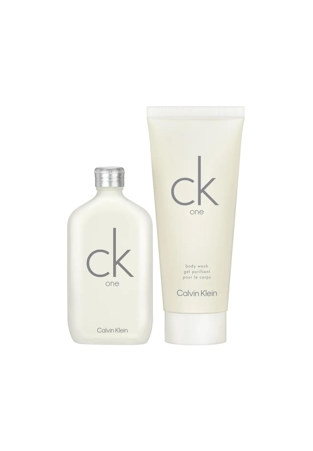 Calvin Klein Ck One, Duftset (1x CK One Eau de Toilette 50 ml, 1x Duschgel 100 ml), Unisex, aromatisch