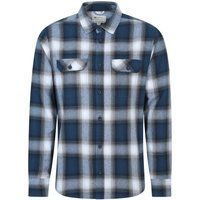 Mountain Warehouse - "Trace" Hemd für Herren Langärmlig (Maisblau)