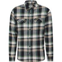 Mountain Warehouse - "Trace" Hemd für Herren Langärmlig (Dunkel-Khaki)