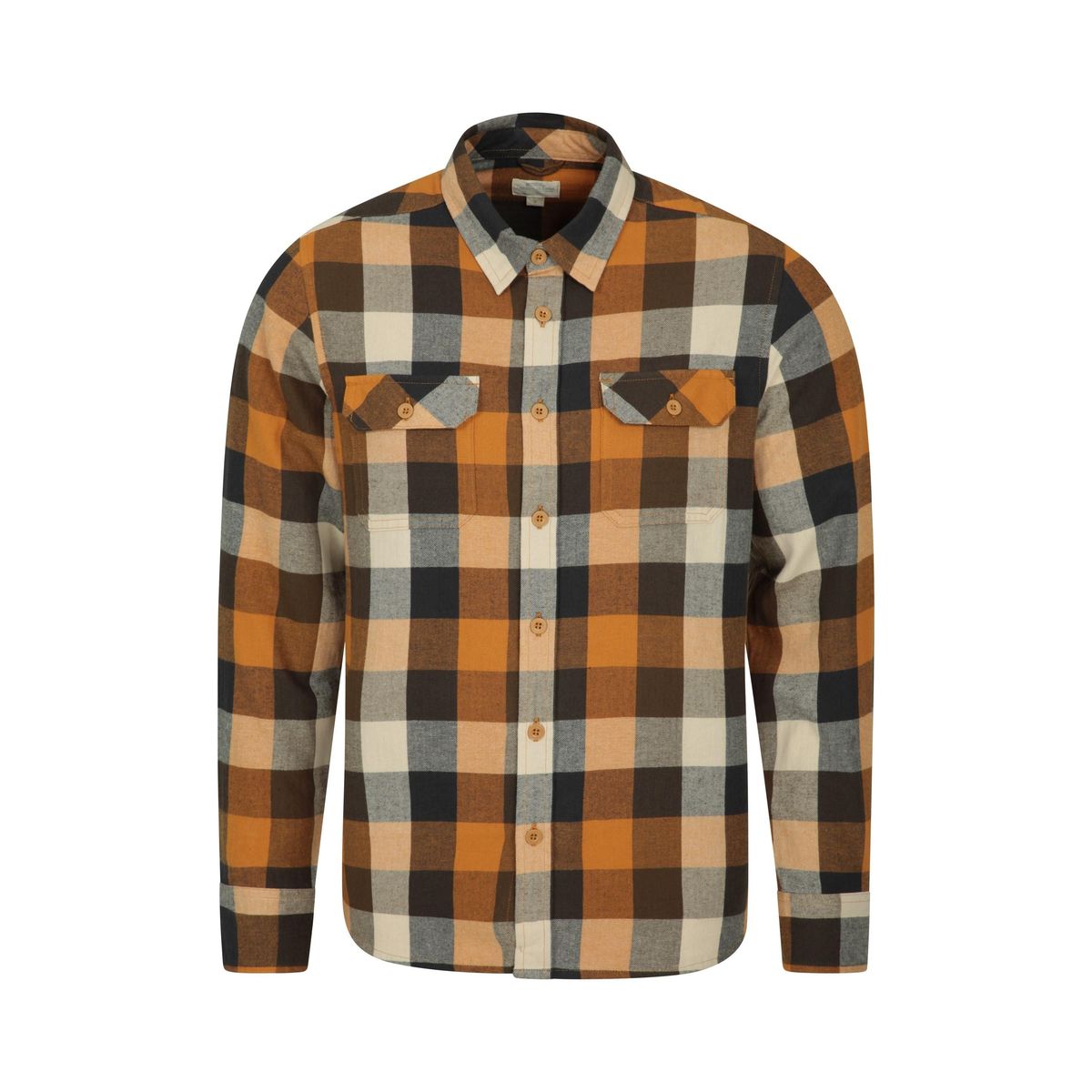 Mountain Warehouse - "Trace" Hemd für Herren Langärmlig (Rostfarben)