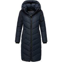 Damen Langer Gesteppter Wintermantel