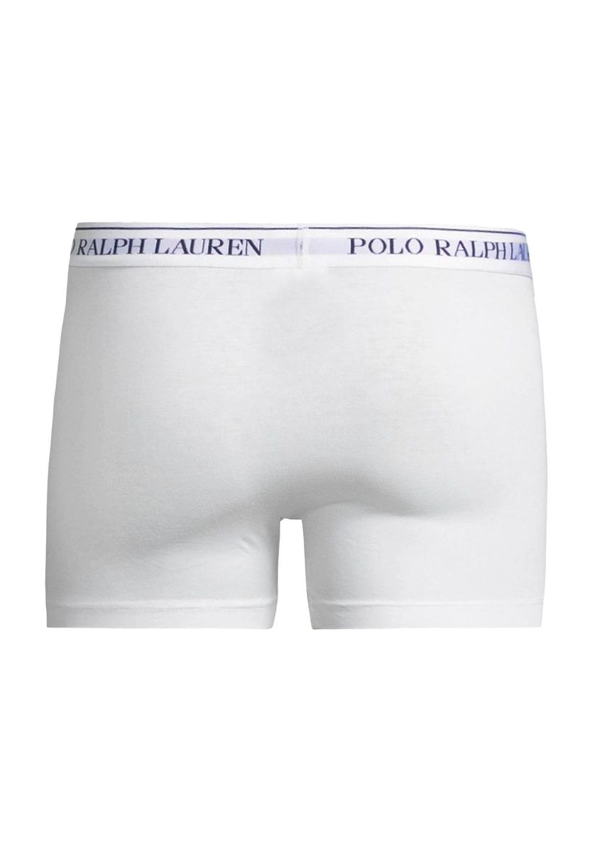 Herren Baumwollmischung Boxer Briefs in Weiß