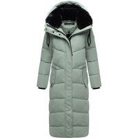 Damen Langer Gesteppter Wintermantel