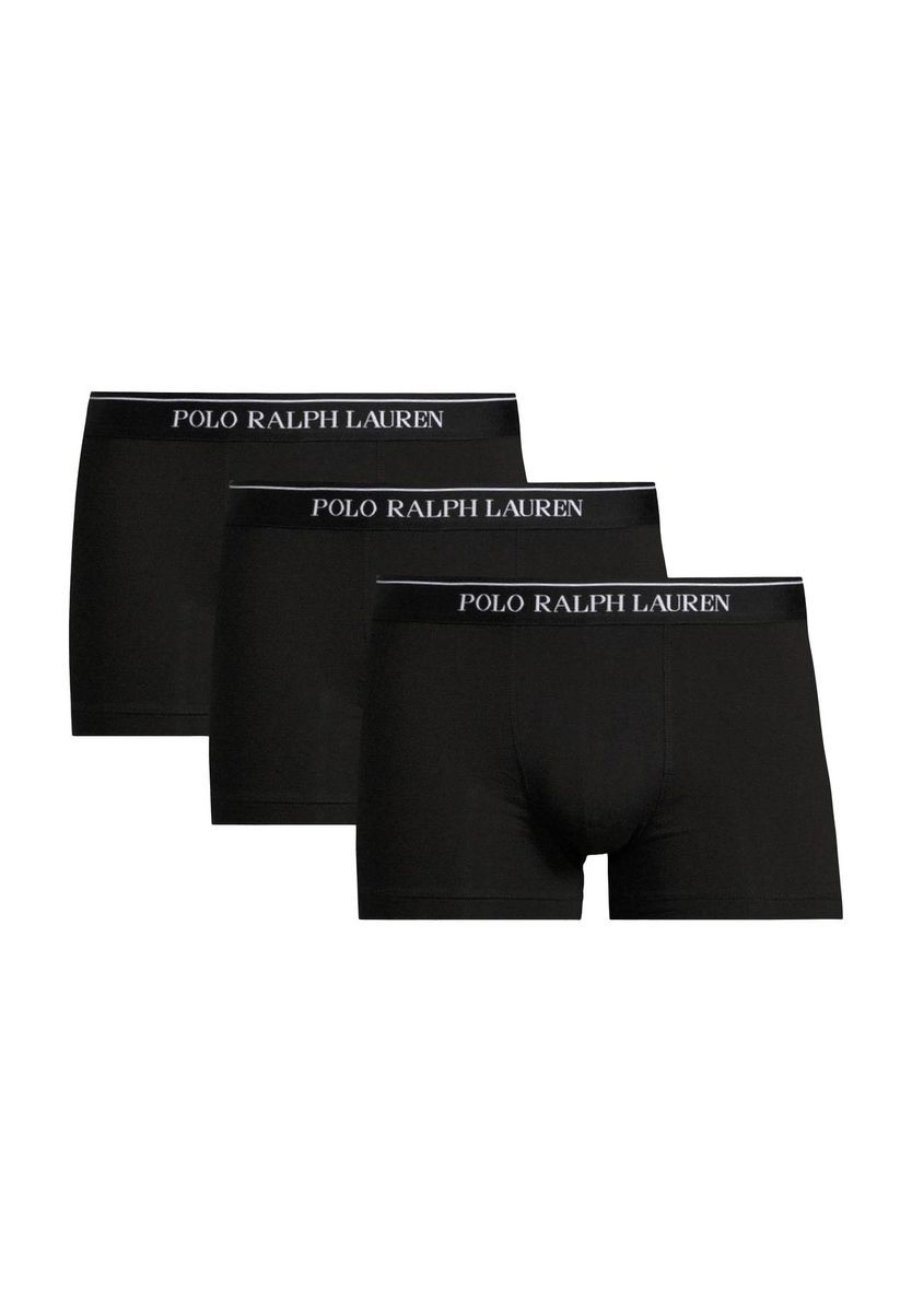 Herren schwarze Boxershorts mit Logo-Bund