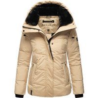 Gesteppte Damen Jacke mit Kunstfellbesatz