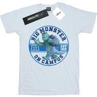 Disney - "Monsters University Monster On Campus" T-Shirt für Herren (Weiß)