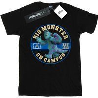 Disney - "Monsters University Monster On Campus" T-Shirt für Herren (Schwarz)