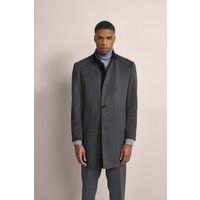 Herren Wollmischung Mantel