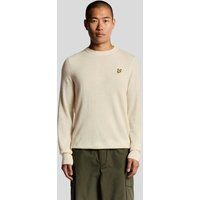 Klassischer Rundhals-Pullover aus Merinowollmischung