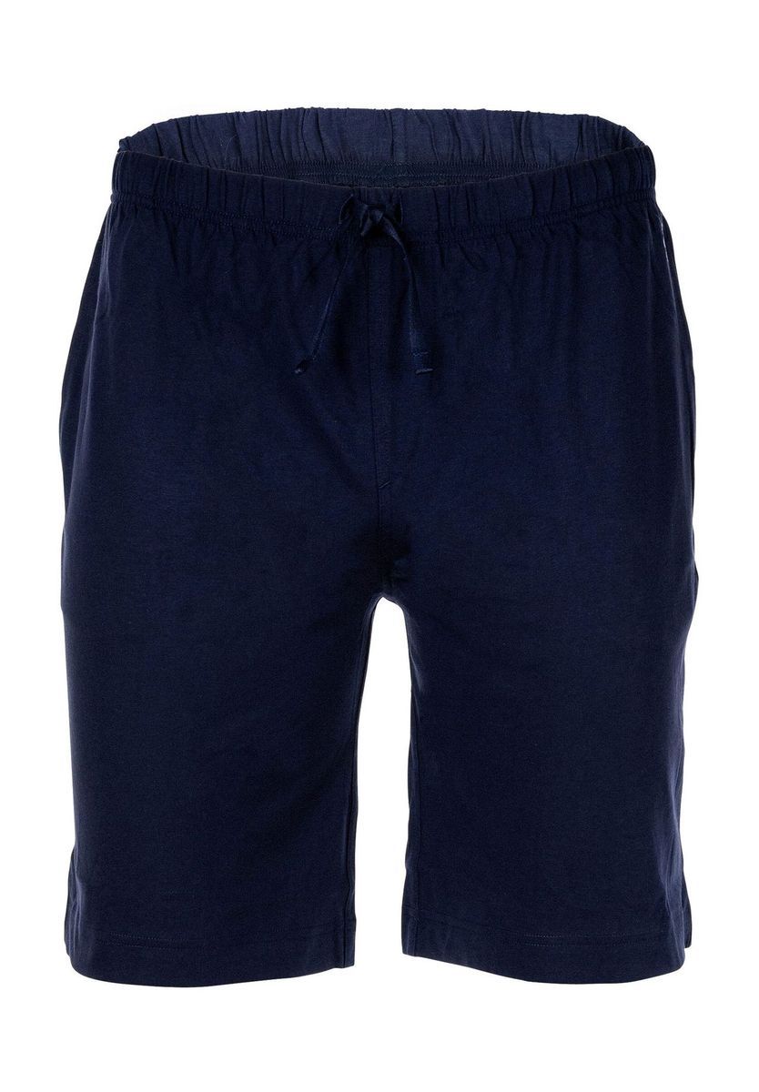 Herren Lounge Shorts, uni marineblau