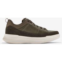 Khaki Schnür-Freizeitschuhe