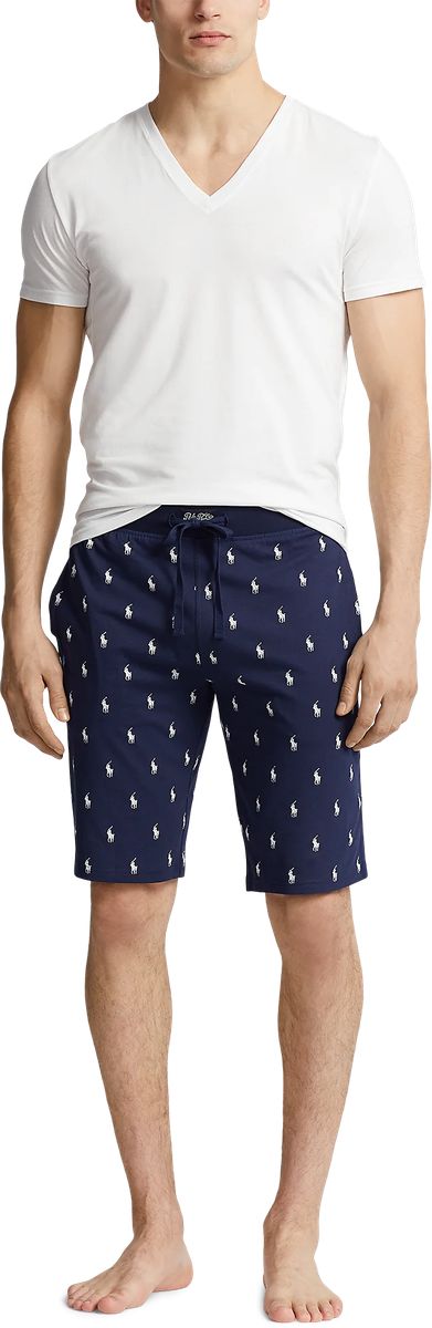 Herren Schlafshorts aus Strickstoff