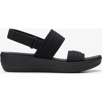 Bequeme Platform Sandalen mit gewebten Riemen
