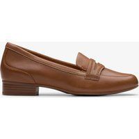 Klassische Loafer Schuhe aus braunem Leder