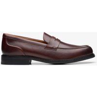Herren Penny Loafer aus braunem Leder