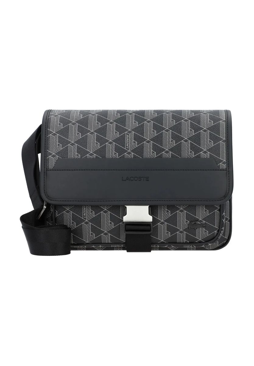 Messenger-Tasche mit Monogramm-Print