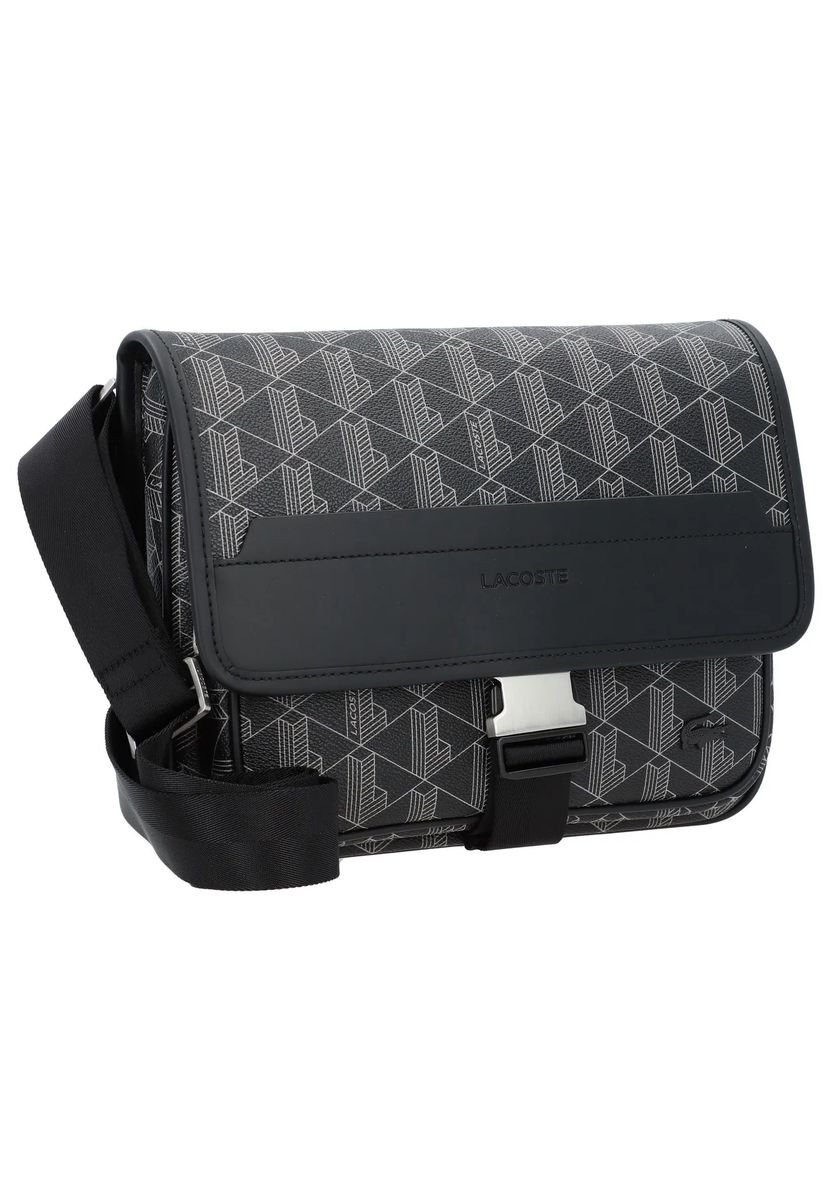 Messenger-Tasche mit Monogramm-Print