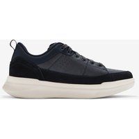 Navy lässige Low-Top-Sneakers