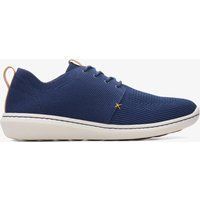 Marinefarbener Urban Athleisure Strick Sneaker
