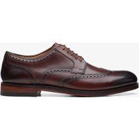 Klassischer Wingtip Leder Brogue Oxford