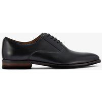Klassischer Oxford-Schuh aus schwarzem Leder