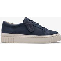 Nubukleder Low-Top Plateau Sneaker