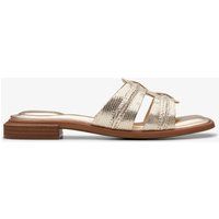 Metallic Champagner Pantolette