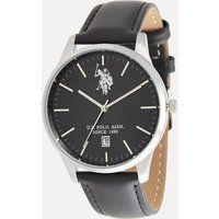 Klassische minimalistische Lederuhr