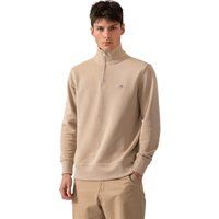 Herren Halb-Zip Mock Neck Sweatshirt