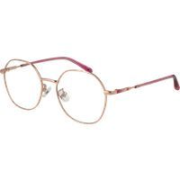Runde Roségoldene Metallbrille