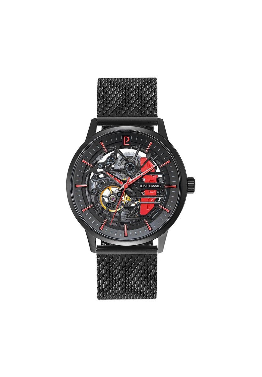 Herren Skelett-Zifferblatt Automatikuhr