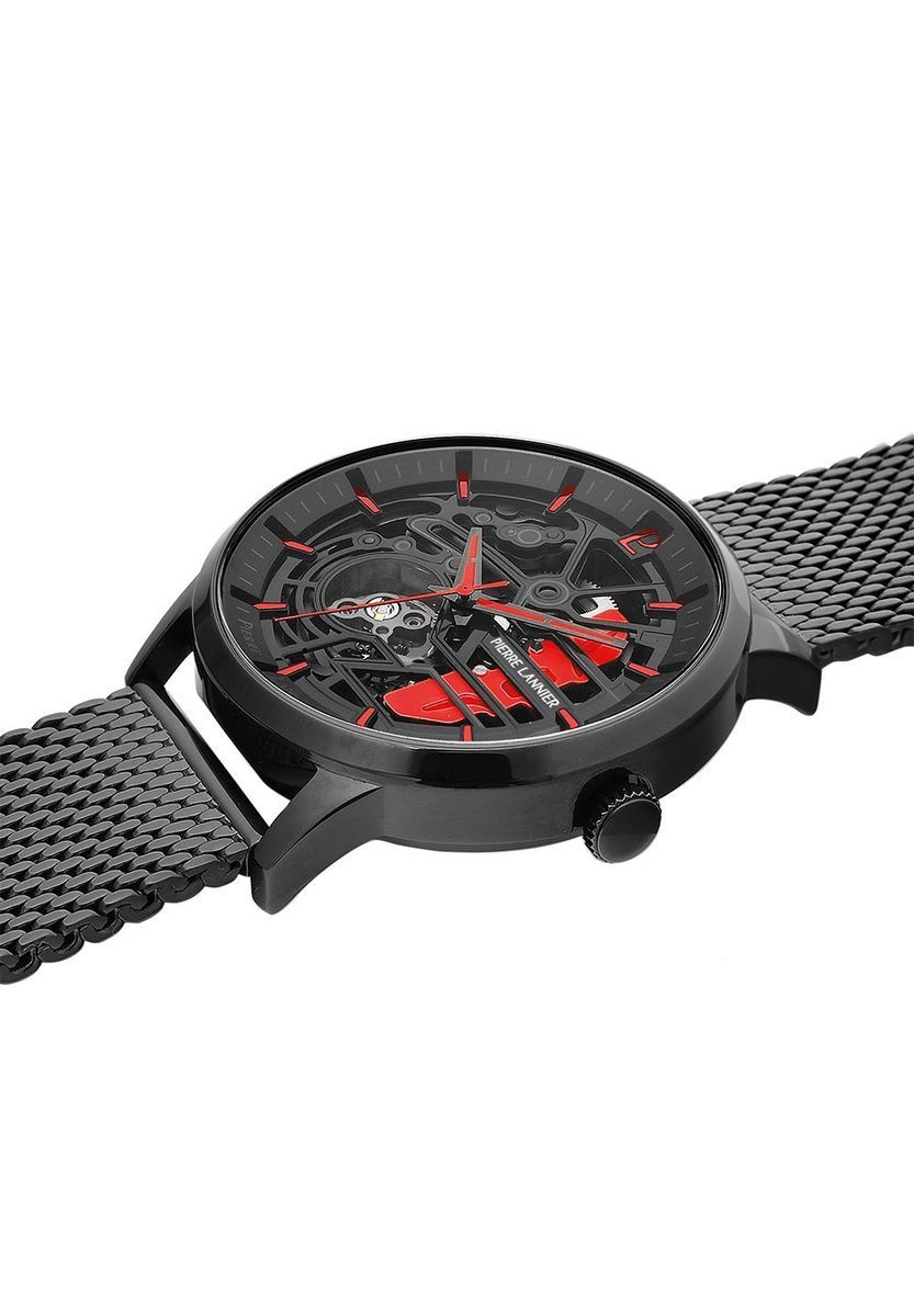 Herren Skelett-Zifferblatt Automatikuhr