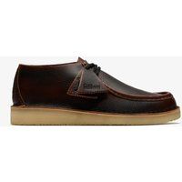 Clarks Originals Wüsten-Nomade Dunkelbraune Kombischuhe