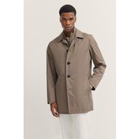 Herren Wasserabweisender Modern Fit Mantel