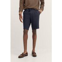Modern Fit Bermuda-Shorts aus Leinenmischung