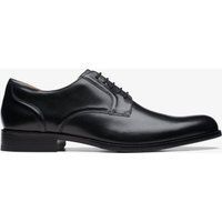 Klassischer Oxford-Schuh aus schwarzem Leder