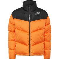 Gepolsterte Color-Block Daunenjacke