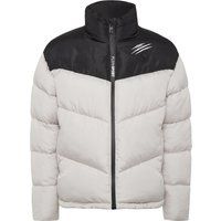 Gepolsterte Color-Block Daunenjacke